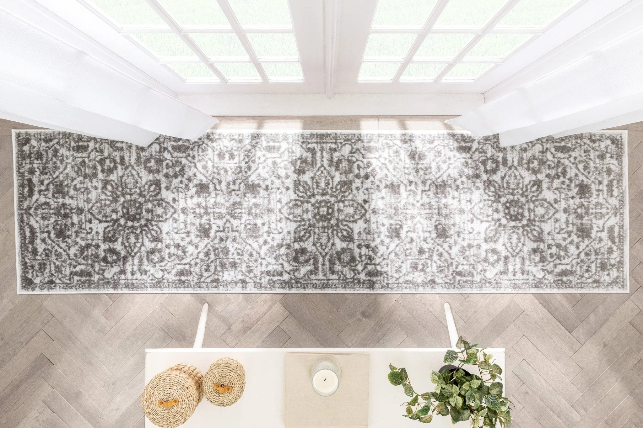 Disa Vintage Medallion Cream Soft Rug By Chill Rugs Well Woven