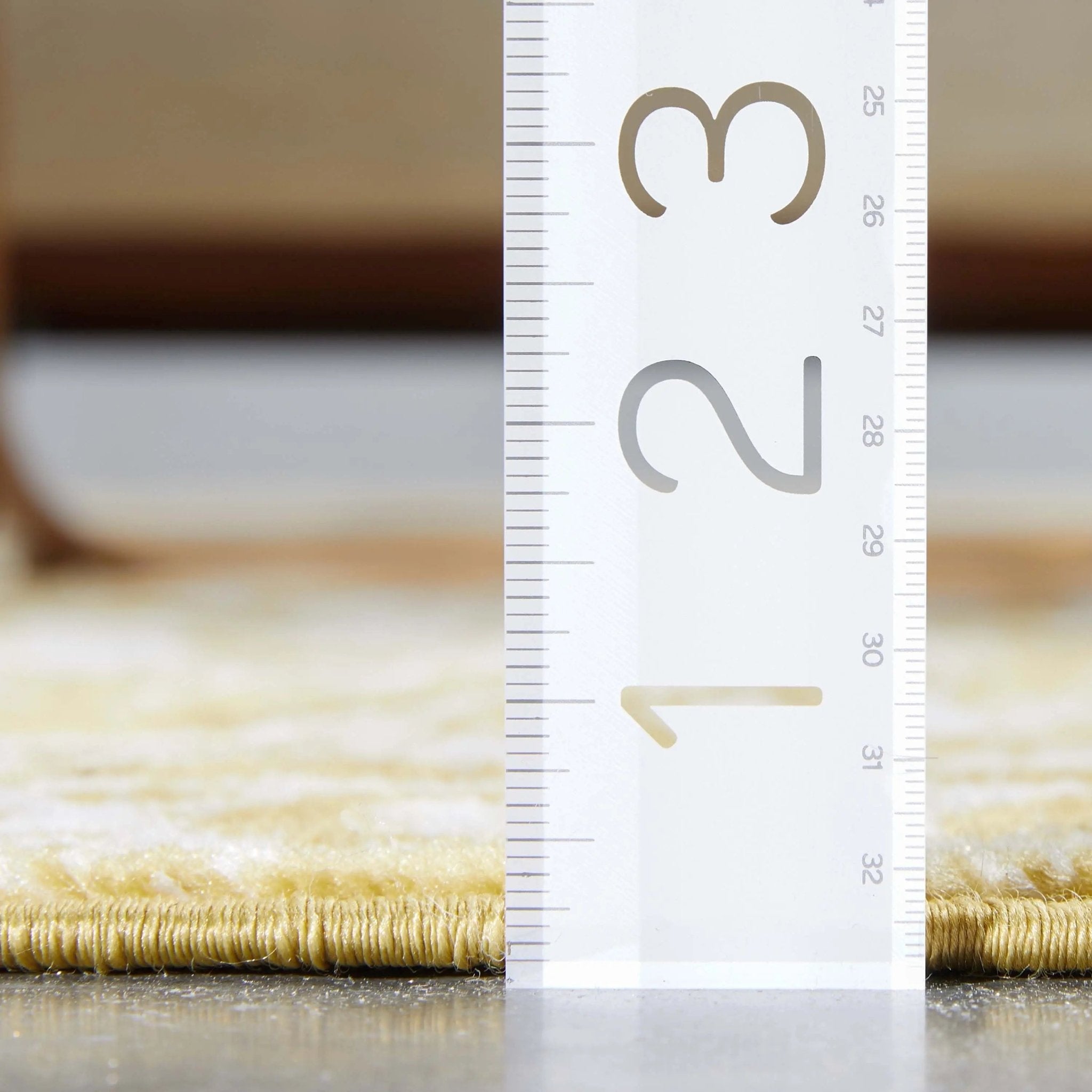 Disa Vintage Medallion Gold Soft Rug By Chill Rugs Well Woven