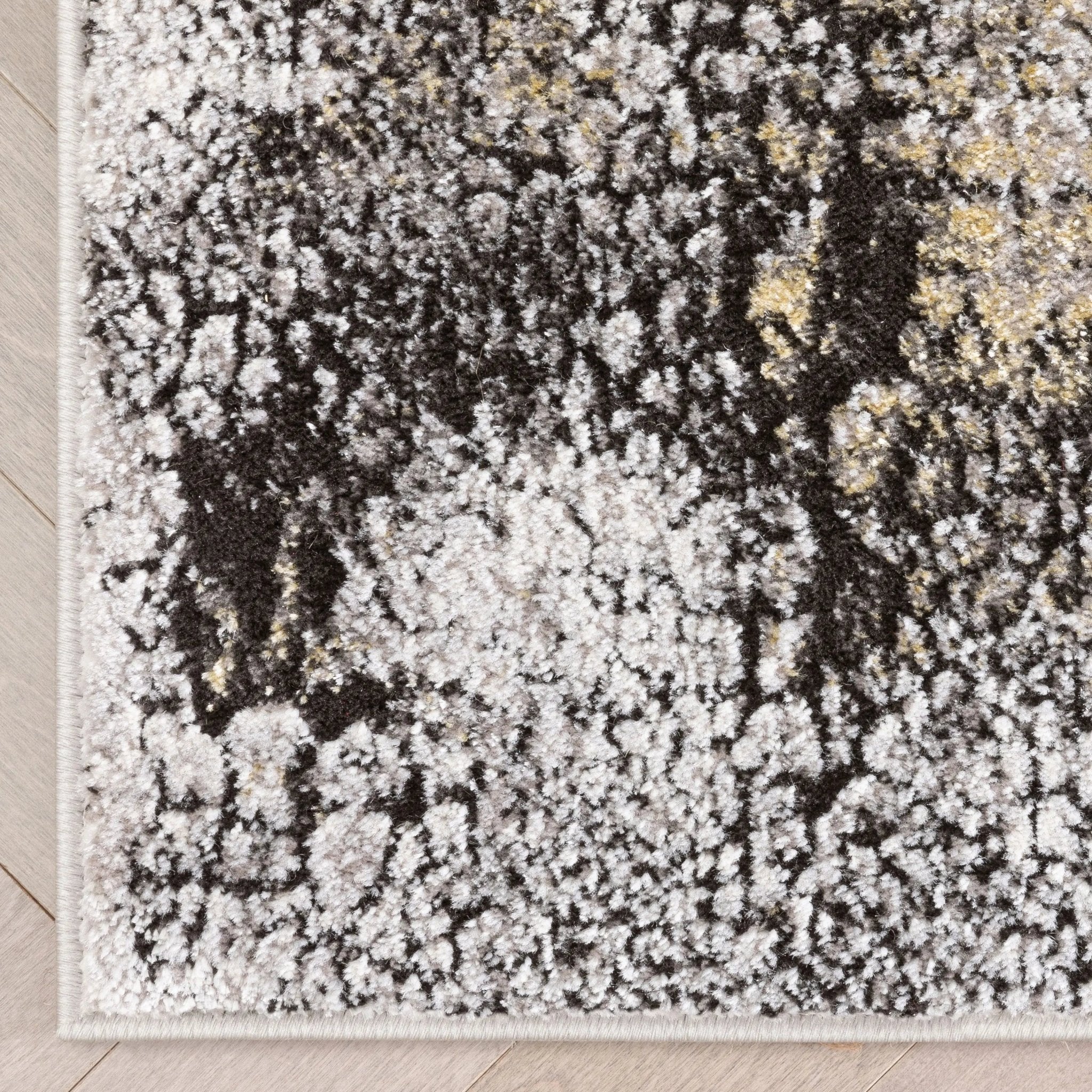 Custom Size Runner Kenneth Retro Abstract Pattern Grey Choose Your Width x Choose Your Length Hallway Runner Rug Well Woven