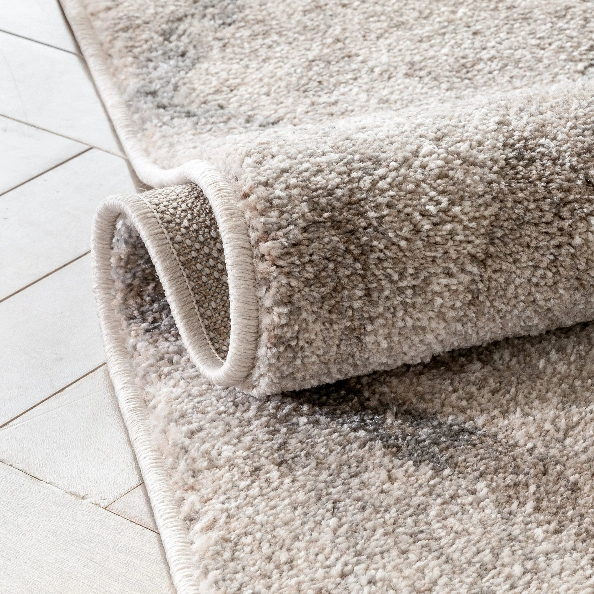 Cecil Moroccan Lattice Trellis Ivory Vintage Rug Well Woven