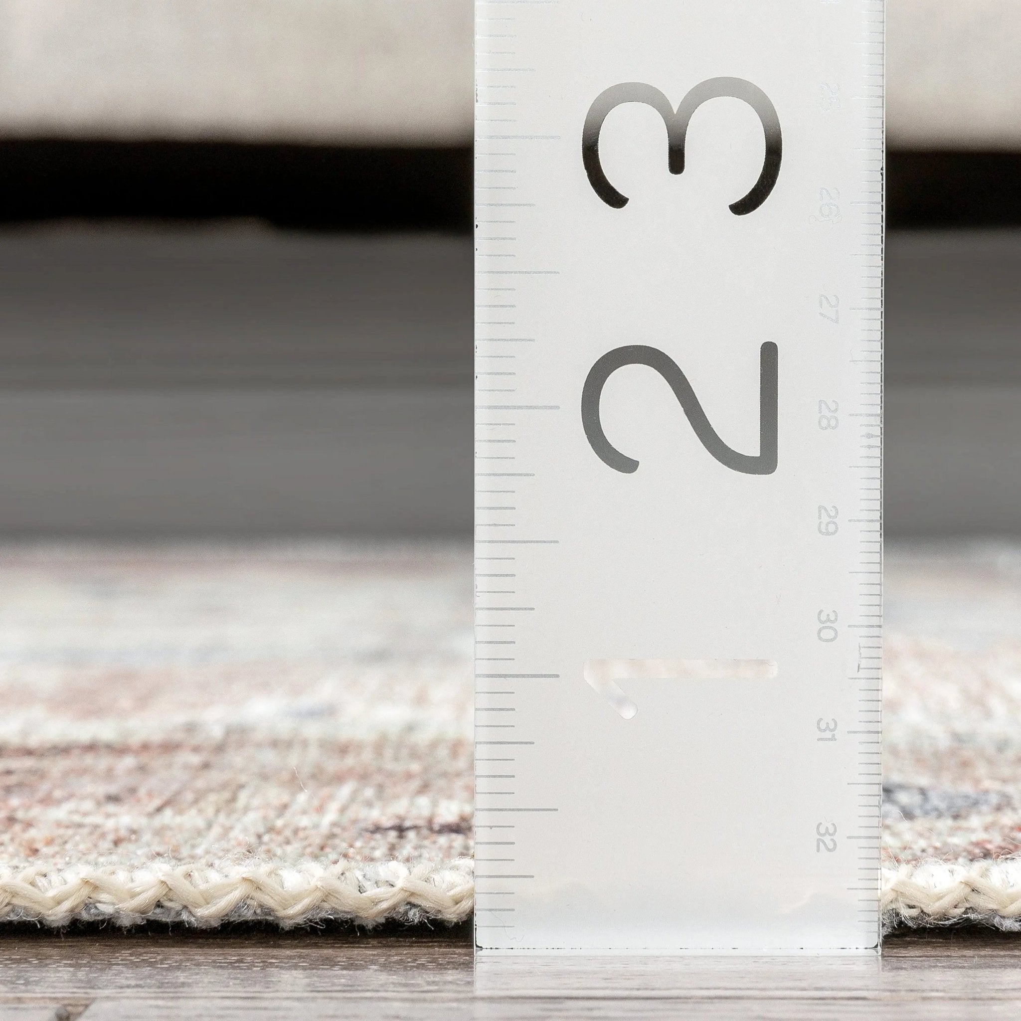 Binita Machine Washable Vintage Medallion Oriental Ivory Rust Flat-Weave Rug Well Woven