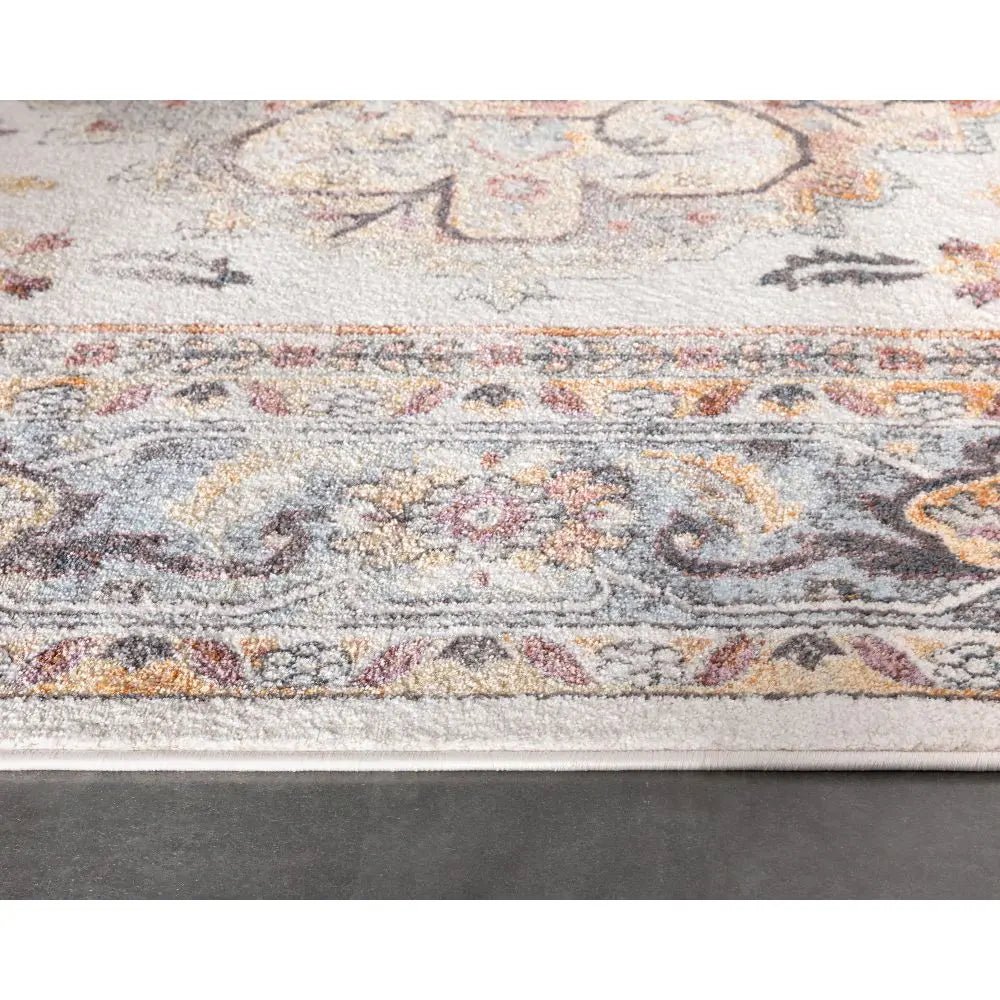 Carno Bohemian Eclectic Persian Beige Rug Well Woven