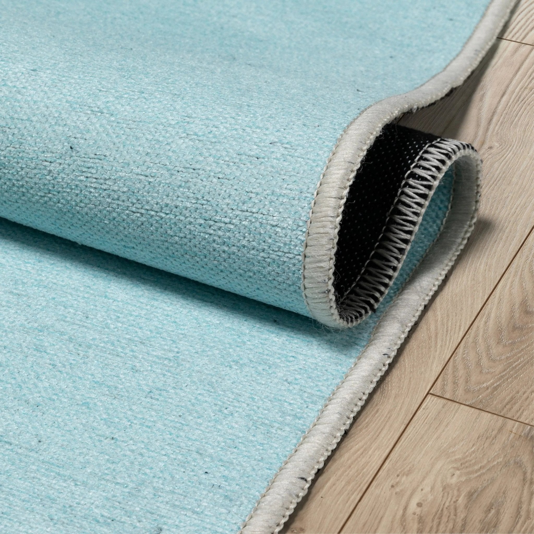 Taco Novelty Multi Blue Flat-Weave Rug Well Woven