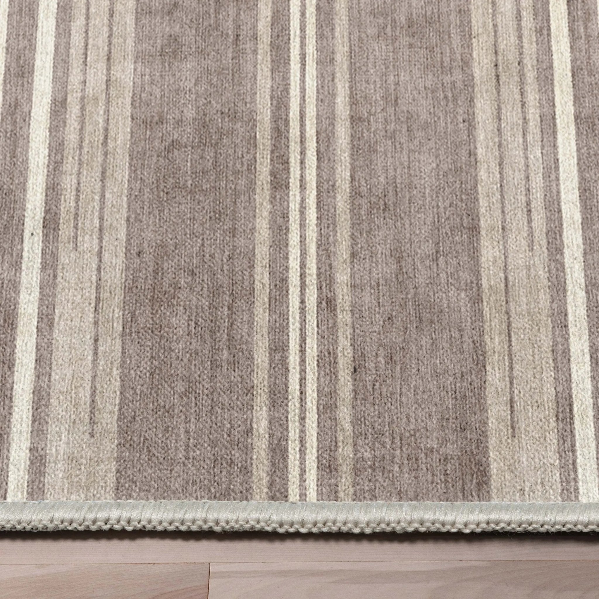 Bismarck Tribal Moroccan Beige Flat-Weave Rug Well Woven