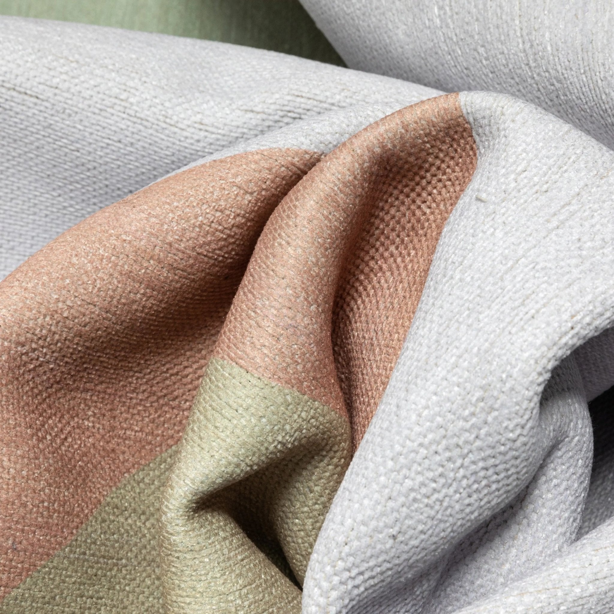 Rainbow Watercolor Modern Multi Color Area Flat-Weave Rug Well Woven