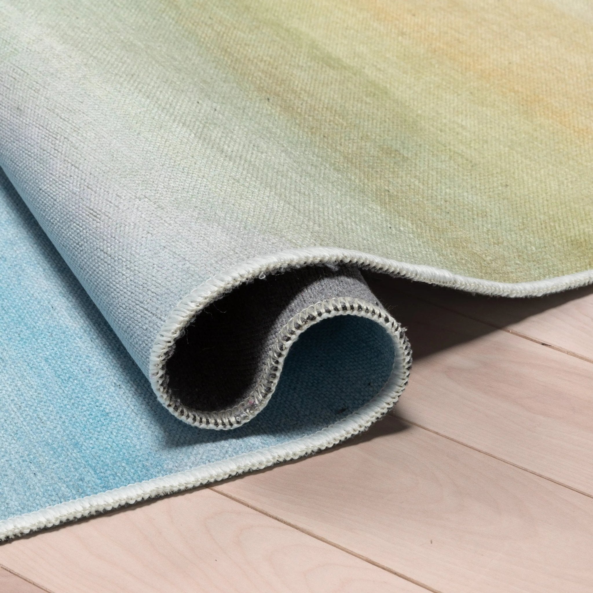 Sunrise Modern Multi Color Area Flat-Weave Rug Well Woven