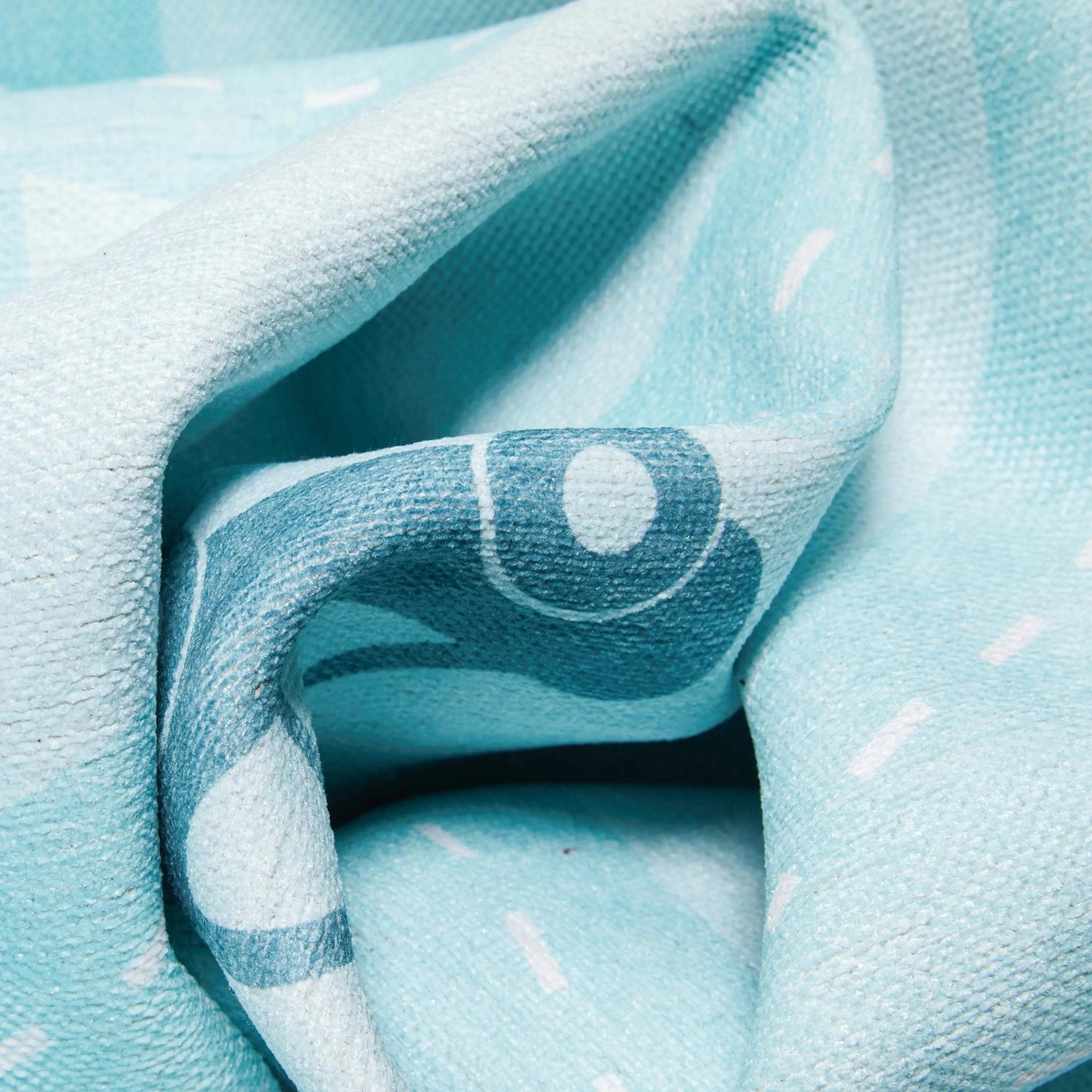 Playful Roads Modern Blue Area Flat-Weave Rug Well Woven