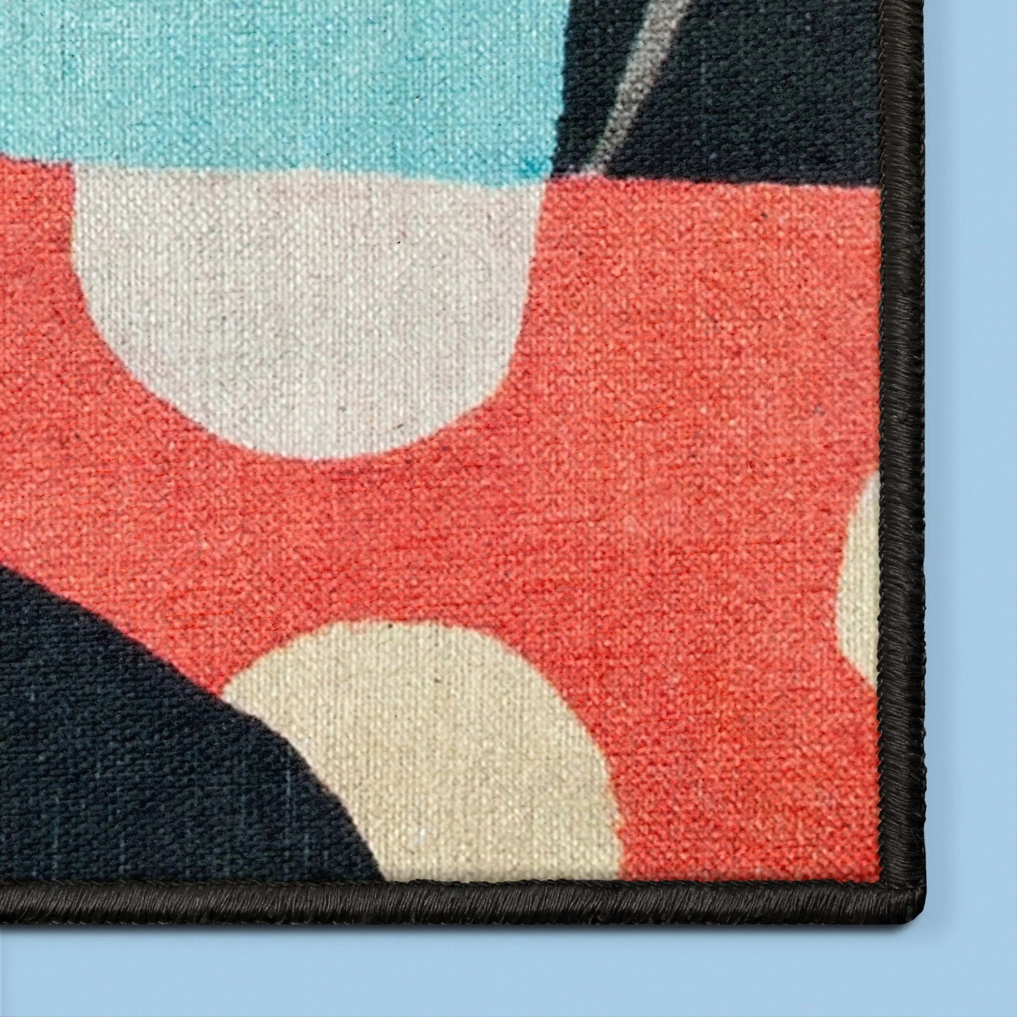 Well Woven x Misha Tyutyunik Sunday Jungle Life's a Beach Multi-Color Rug Well Woven