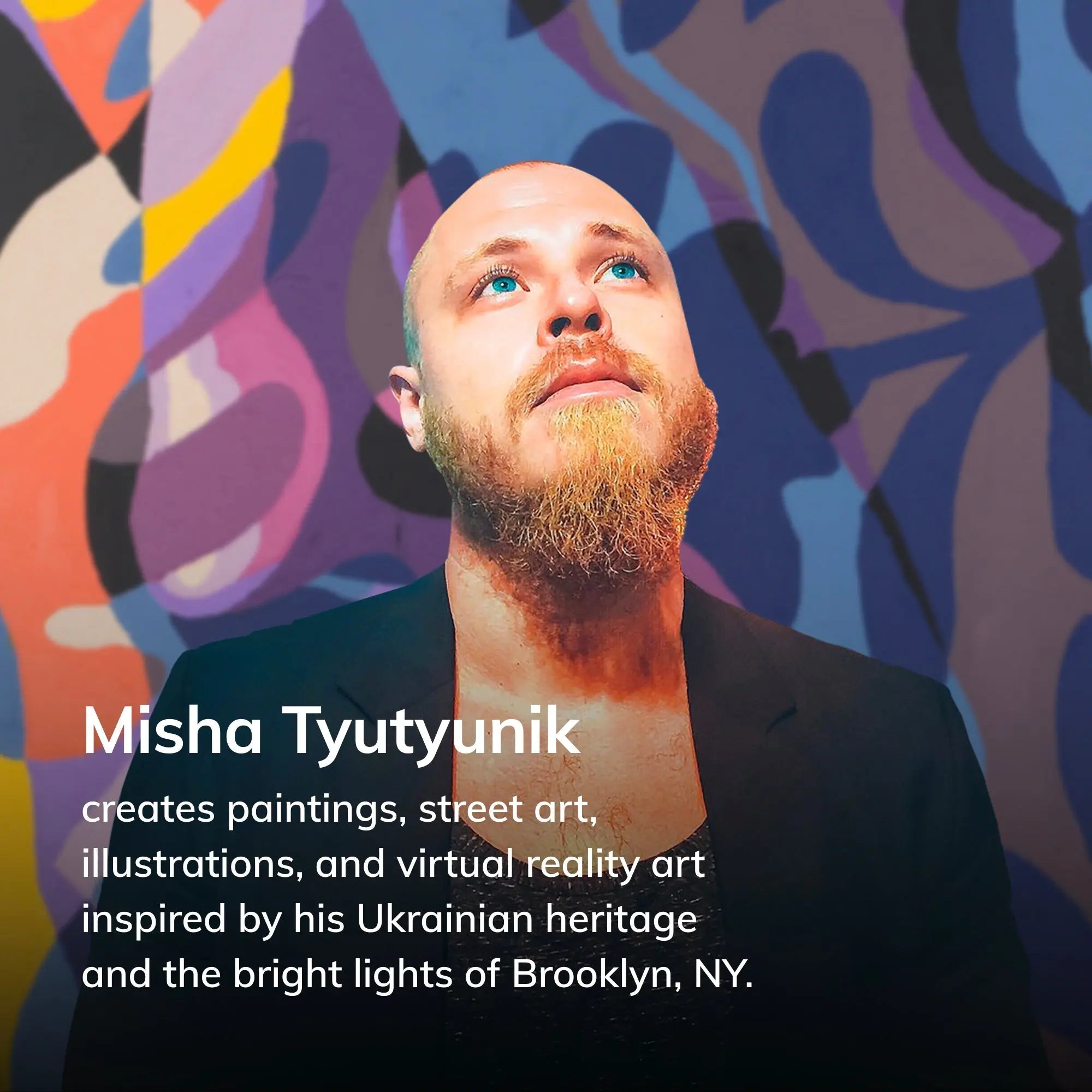 Well Woven x Misha Tyutyunik Nocturne Sunday Jungle Multi-Color Rug Well Woven