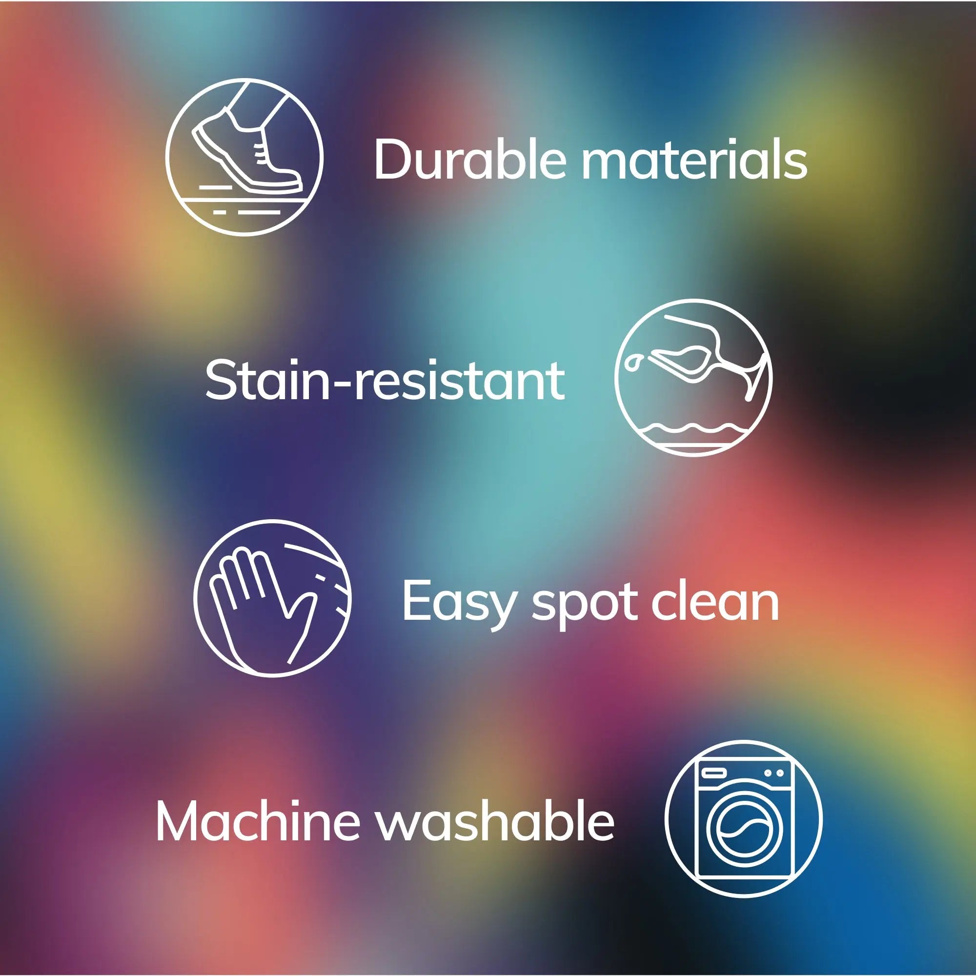 Well Woven x Misha Tyutyunik Nocturne Sunday Jungle Multi-Color Rug Well Woven