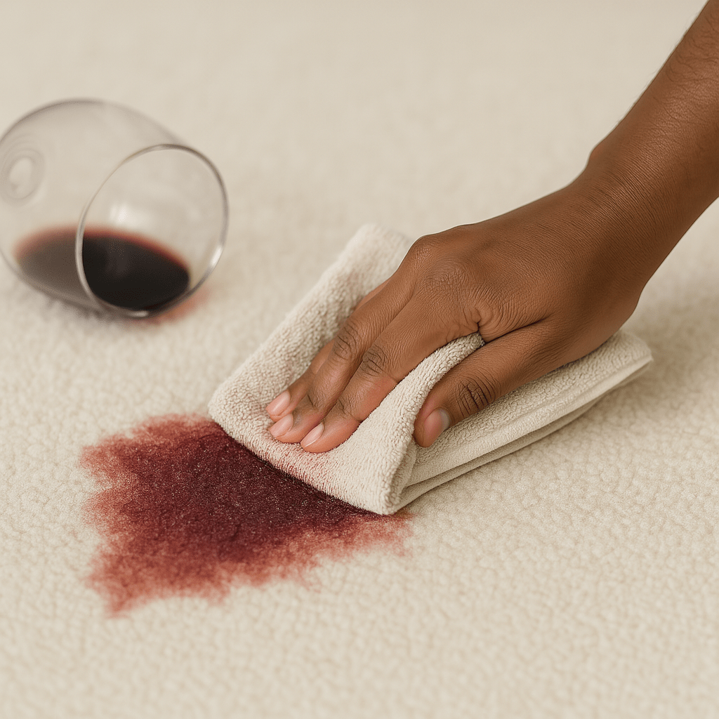 Rug Stains 101: Cleaning Red Wine from Rugs