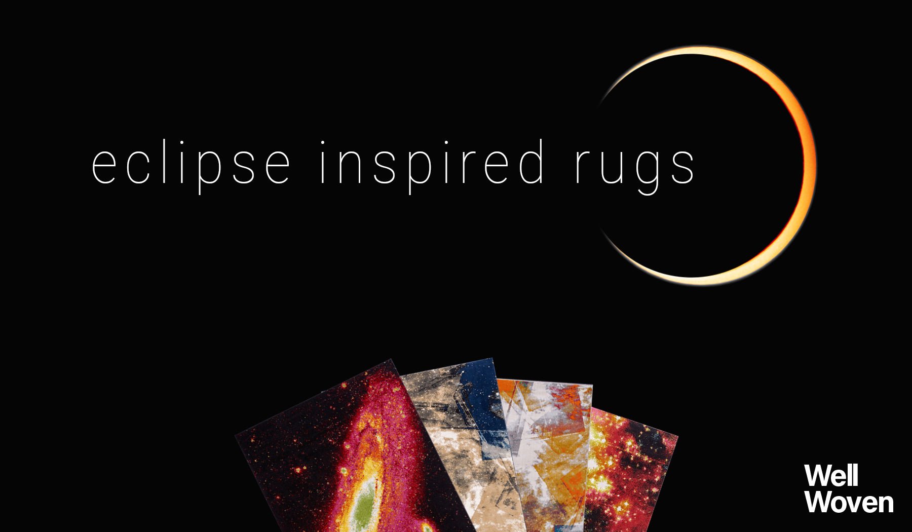Eclipse-Inspired Rugs to Make Your Home Out of This World! - Well Woven