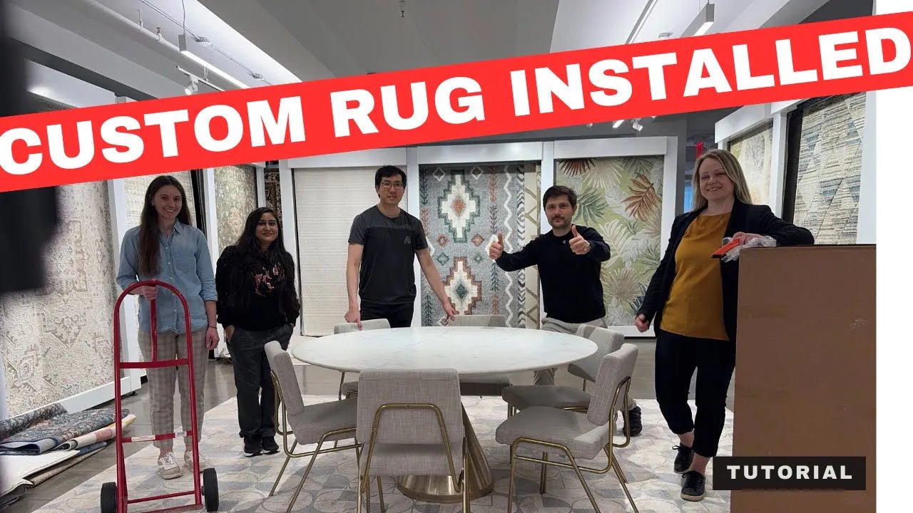 Behind the Scenes: Unboxing & Installing Our First Custom 12×12 Rug in NYC - Well Woven