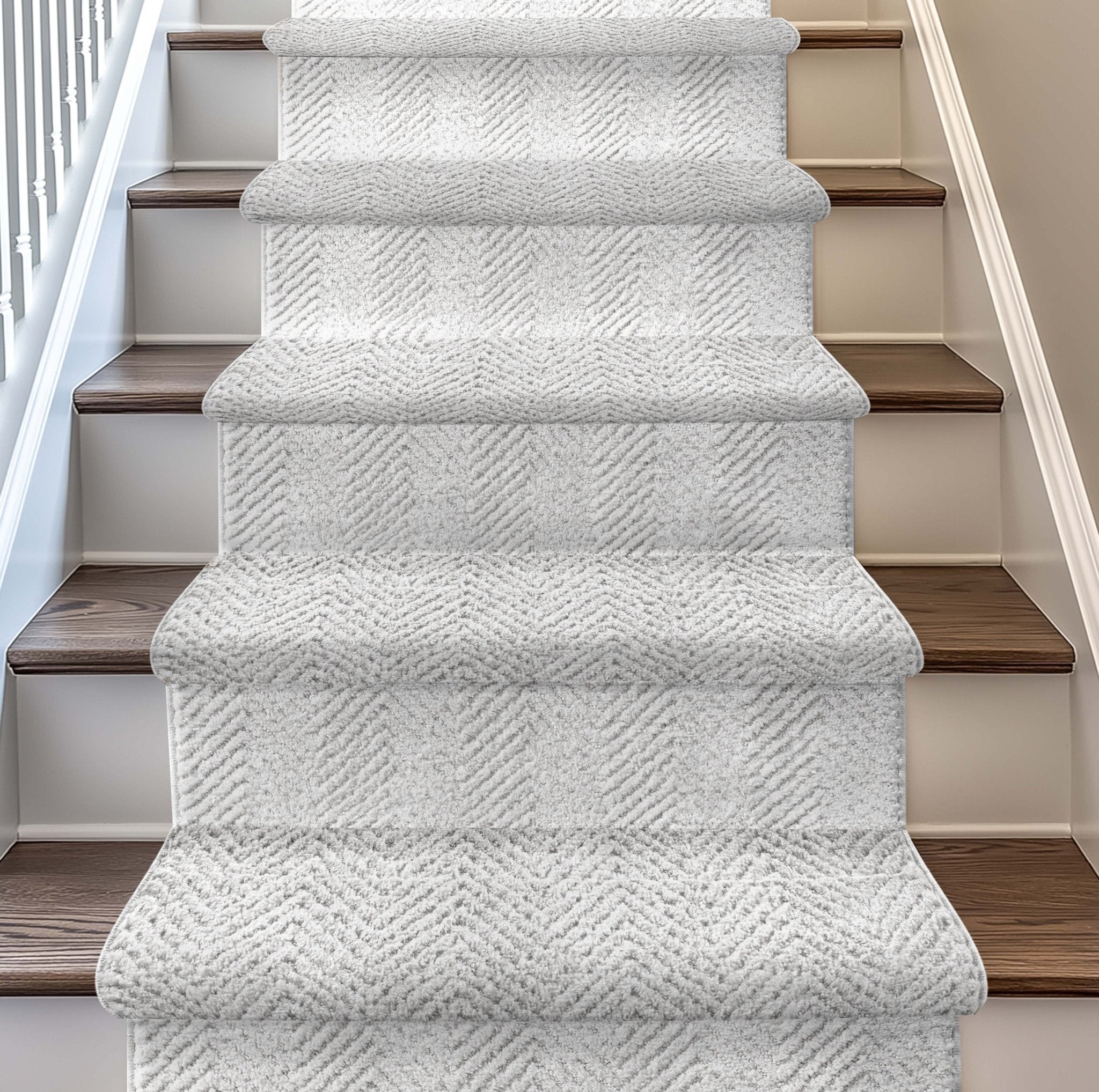 Stair Runners vs Stair Tread Rugs: Which Rug is Right For You? - Well Woven