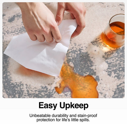 Custom Size Runner Kalia Abstract Modern Grey Blush 27 Inch Wide x Choose Your Length Hallway Runner Rug Well Woven