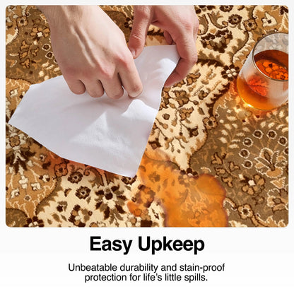 Custom Size Runner Emine Persian Trellis Transitional Ivory 27 Inch Wide x Choose Your Length Hallway Runner Rug Well Woven