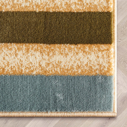 Arcs & Shapes Ivory Modern Rug Well Woven