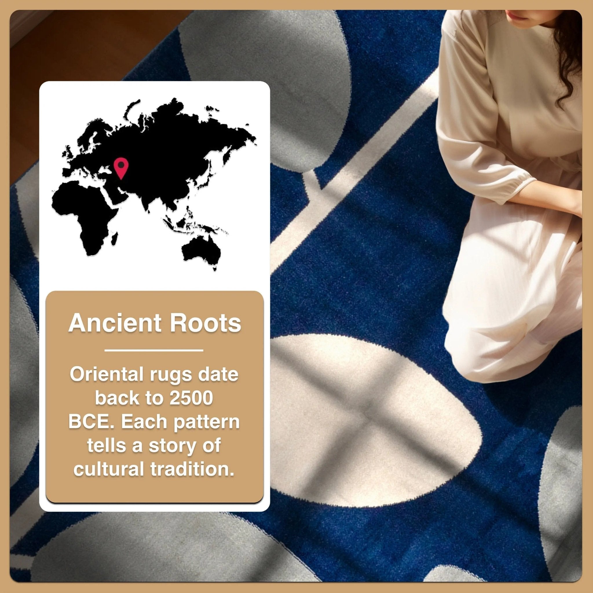 Belinay Botanical Leaves Pattern Rug Well Woven