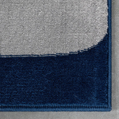 Belinay Botanical Leaves Pattern Rug Well Woven