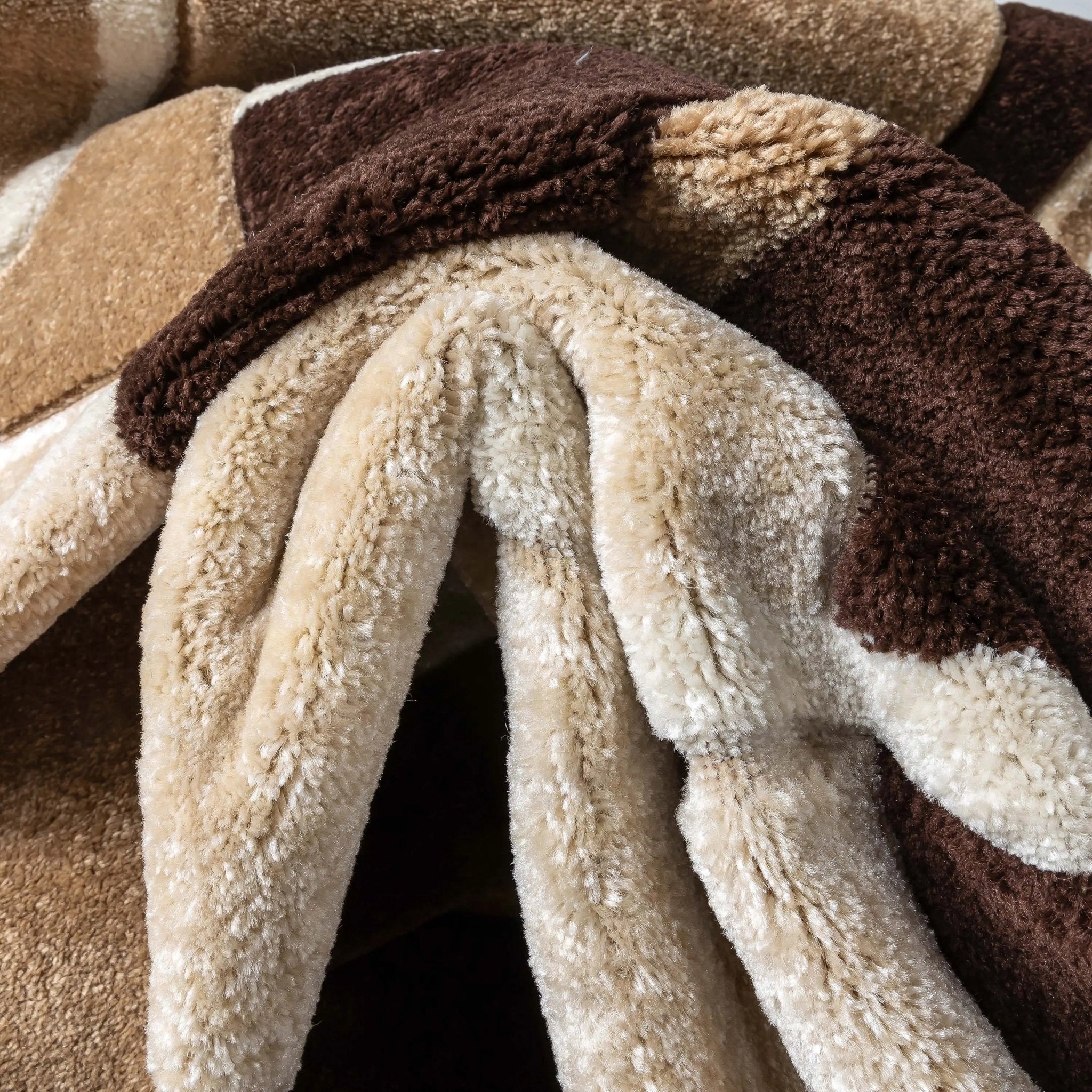 Galaxy Waves Ivory Modern Rug Well Woven