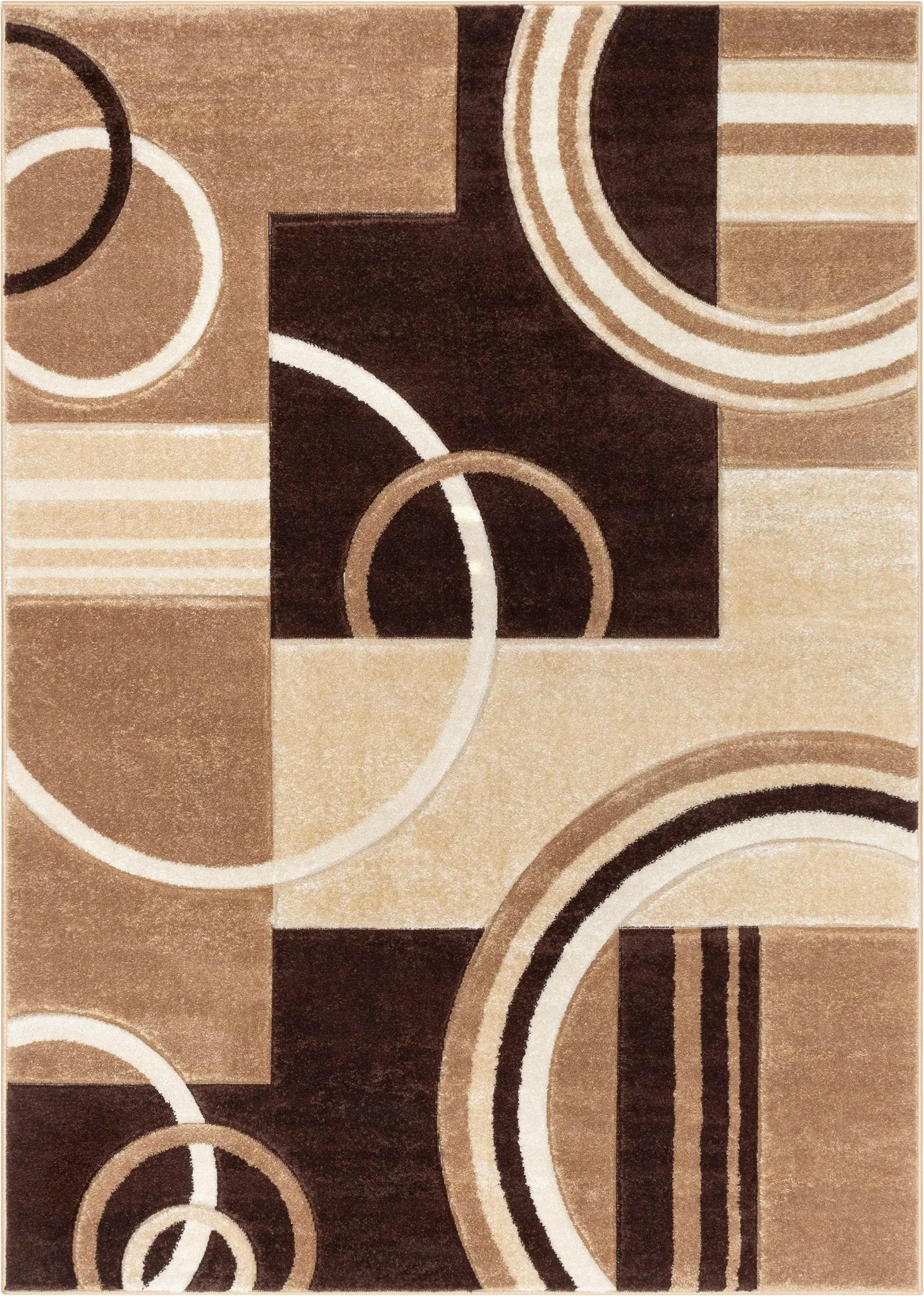 Galaxy Waves Ivory Modern Rug Well Woven