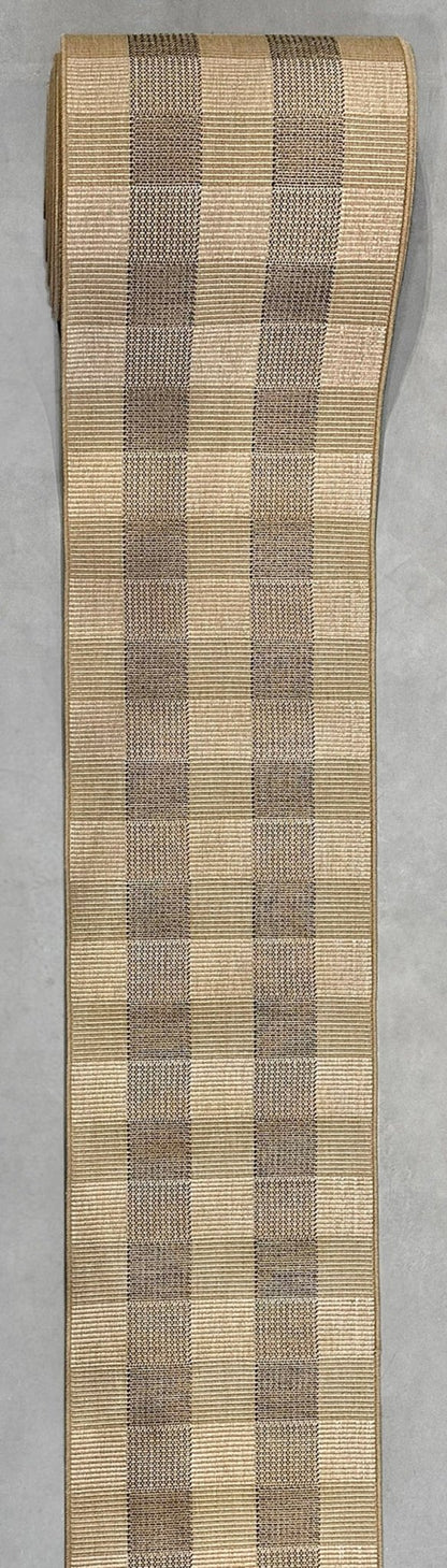 Alto Plaid Custom Size Indoor/Outdoor Runner 27 Inches Width x Choose Your Runner Length - Well Woven - Overhead