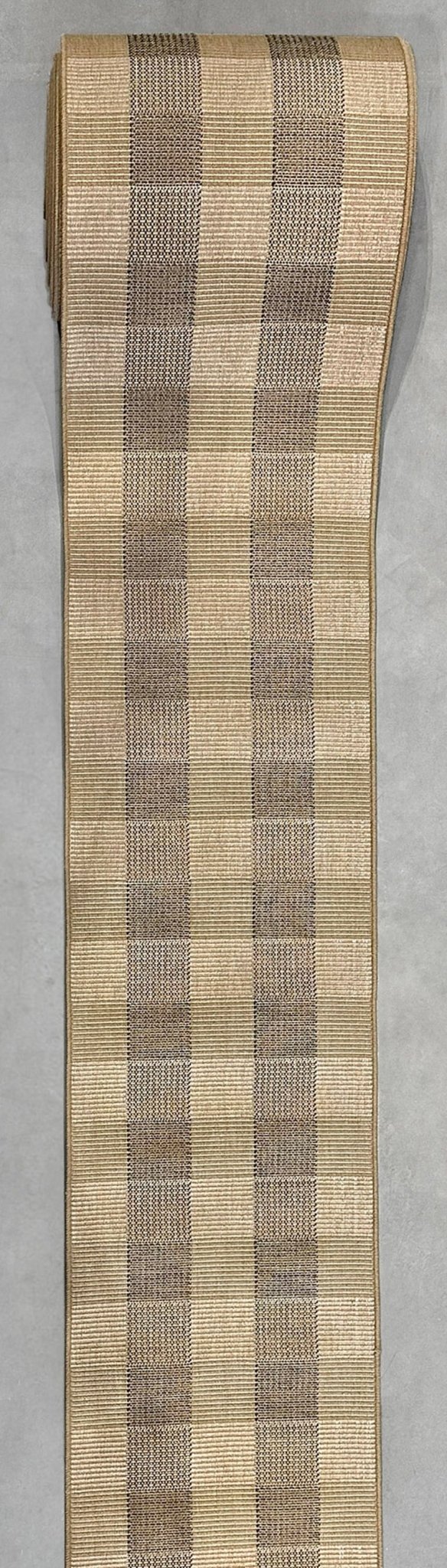 Alto Plaid Custom Size Indoor/Outdoor Runner 27 Inches Width x Choose Your Runner Length - Well Woven - Overhead