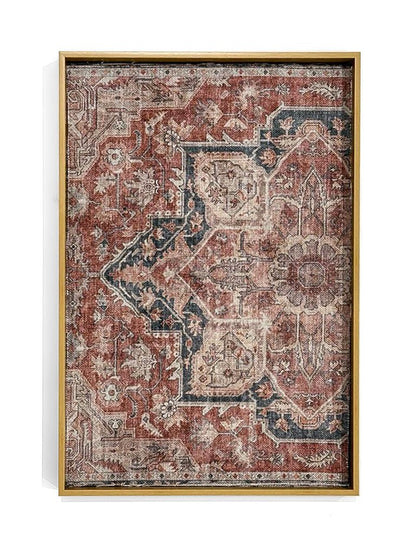 WellArt Paris sustainable framed textile art on a white background.