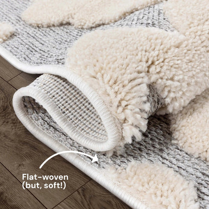 Chiara Tribal Moroccan High-Low Flat-Weave Rug Well Woven