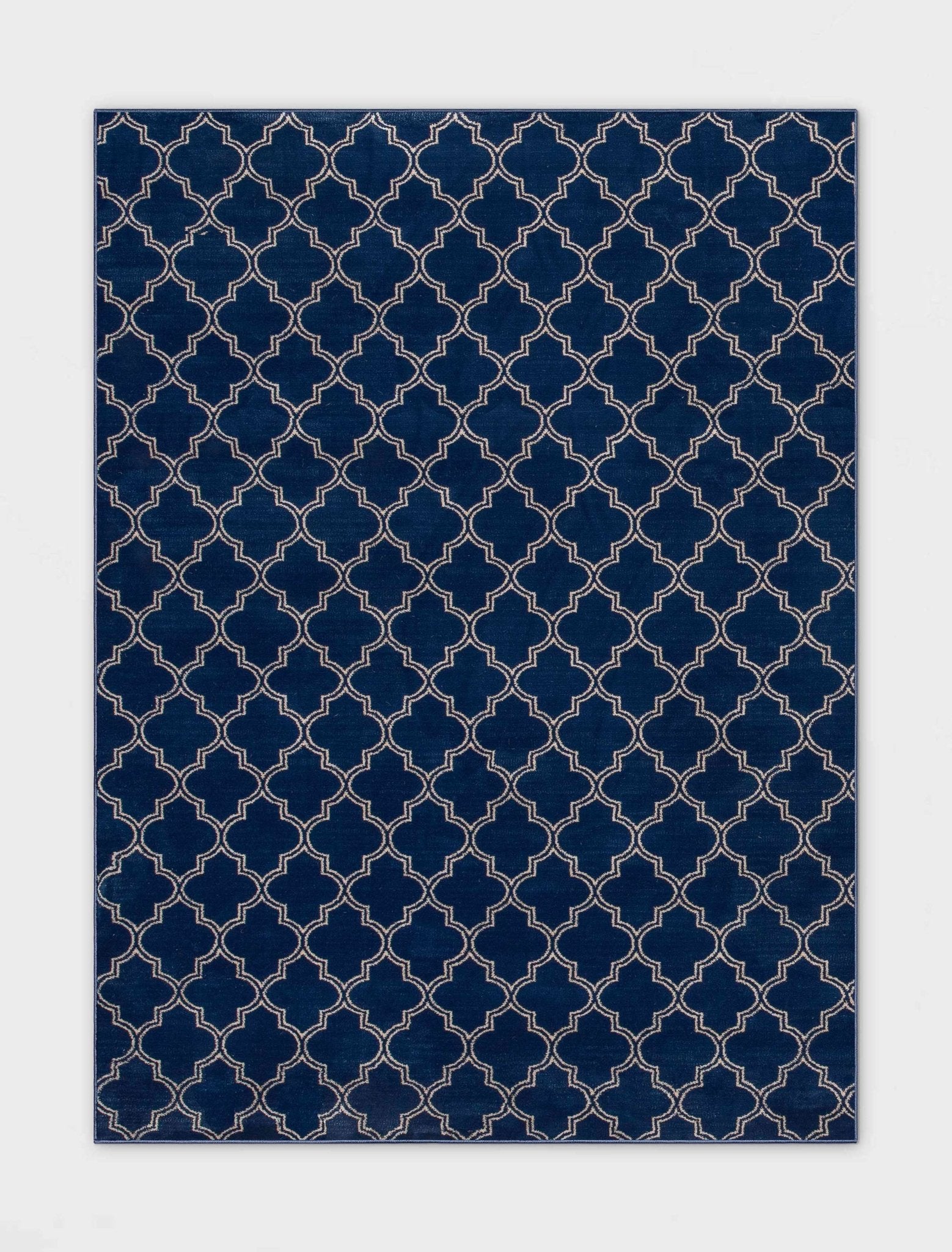 Nantucket Trellis Custom-Made Rug, Made to Order, High-Quality, Elegant Blue Design Area Rug - Well Woven - Custom area rug