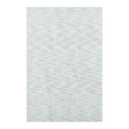 COD-12 Well Woven Moor Washable Rug: Textured white and cream rug on a white background