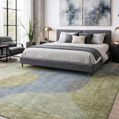 Holt Organic Abstract Modern Plush Washable Area Rug – Coda Collection