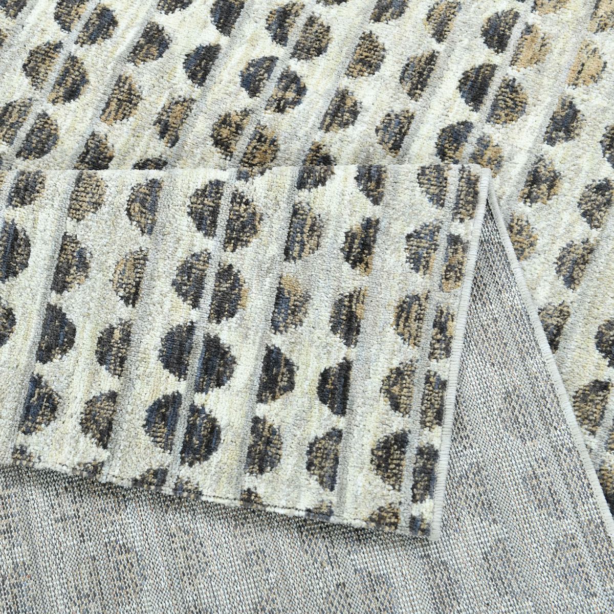 Heath Ivory Multi Micro-Pattern Modern Plush Washable Custom Runner Rug – Coda Collection