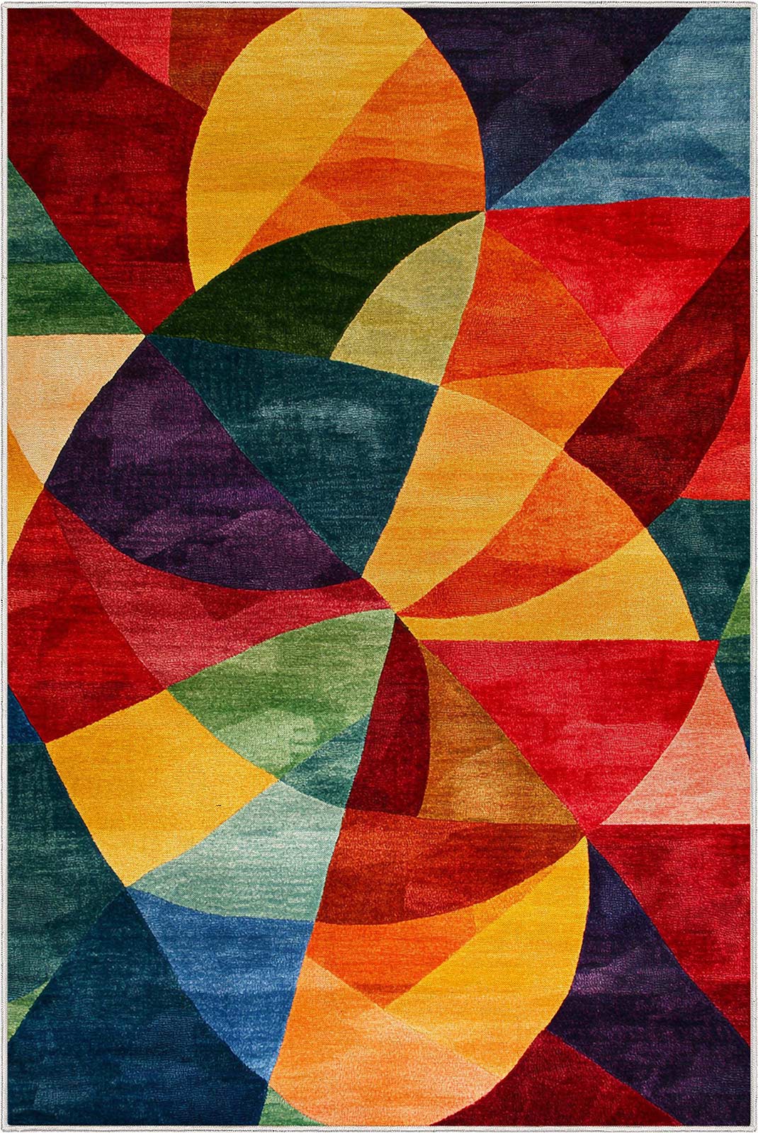 Crayola Pop Parade Multicolor Rug by Well Woven