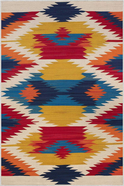 Crayola Adobe Dreams Multicolor Rug by Well Woven