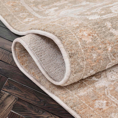 Ethos Serenity Beige Warm Earth Tone - Easy to Clean - Globally Inspired Patterns Well Woven