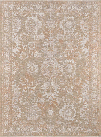 Ethos Serenity Beige Warm Earth Tone - Easy to Clean - Globally Inspired Patterns Well Woven