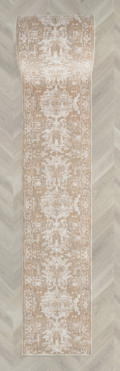Custom Size Hallway & Stair Runner - Serenity Beige Choose Your Width x Choose Your Runner Length- Made to Order Runner - Dense & Textural - Neutral Tones Well Woven