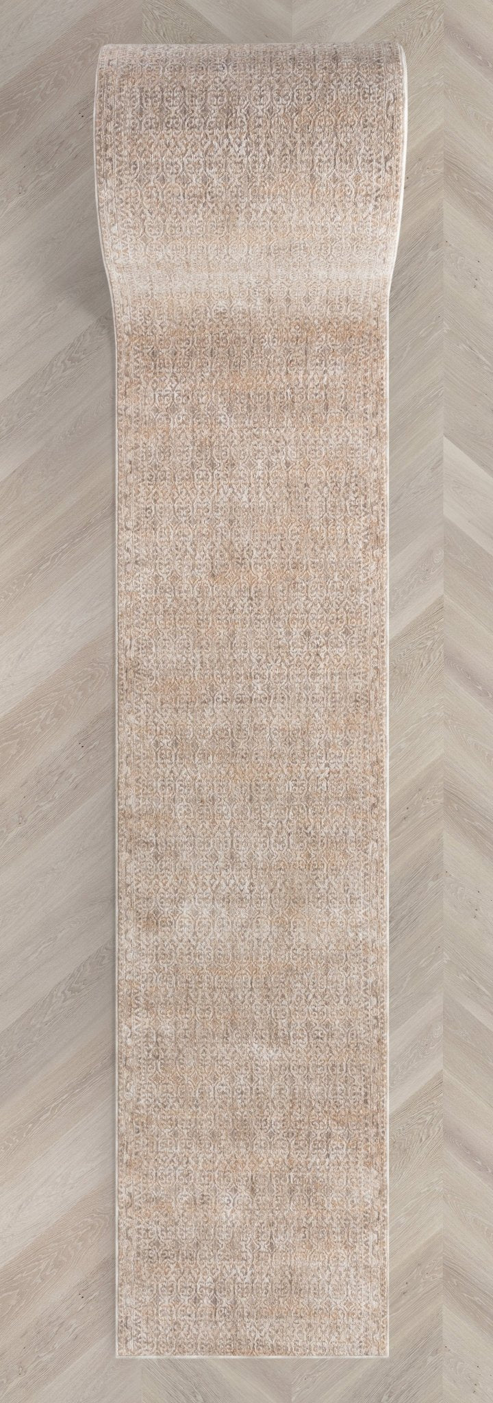 Custom Size Hallway & Stair Runner - Echo Beige Choose Your Width x Choose Your Runner Length- Made to Order Runner - Dense & Textural - Neutral Tones Well Woven