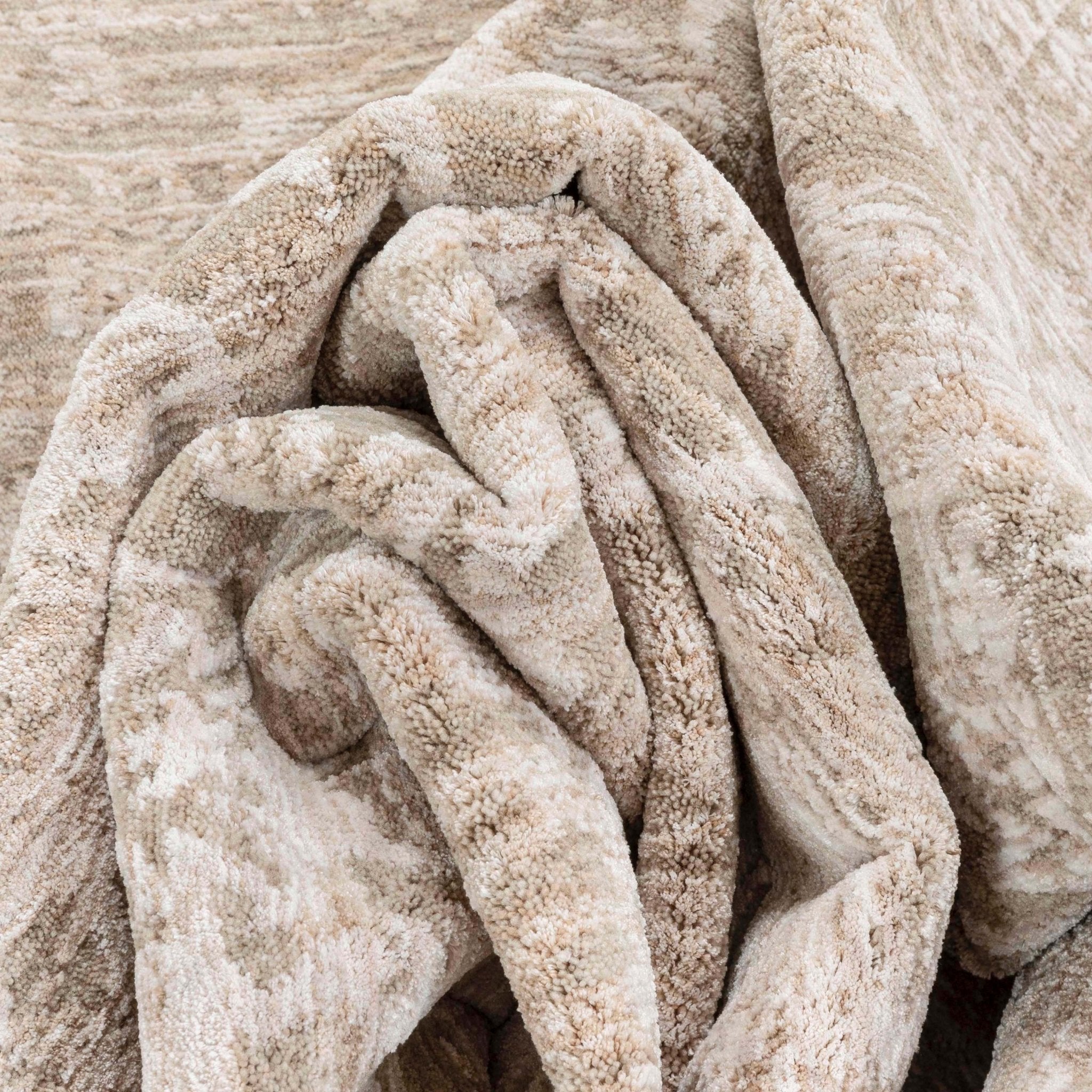 Ethos Harmony Beige Neutral Earth Tone - Easy to Clean - Globally Inspired Patterns Well Woven