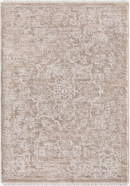 Ethos Harmony Beige Neutral Earth Tone - Easy to Clean - Globally Inspired Patterns Well Woven