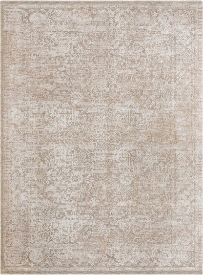 Ethos Harmony Beige Neutral Earth Tone - Easy to Clean - Globally Inspired Patterns Well Woven