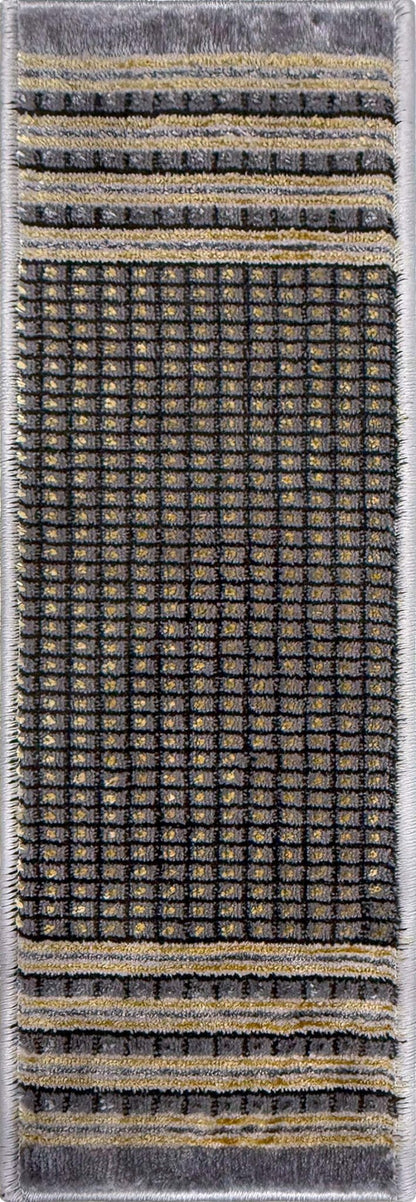 Waylon Grey Stair Tread Rugs - Well Woven