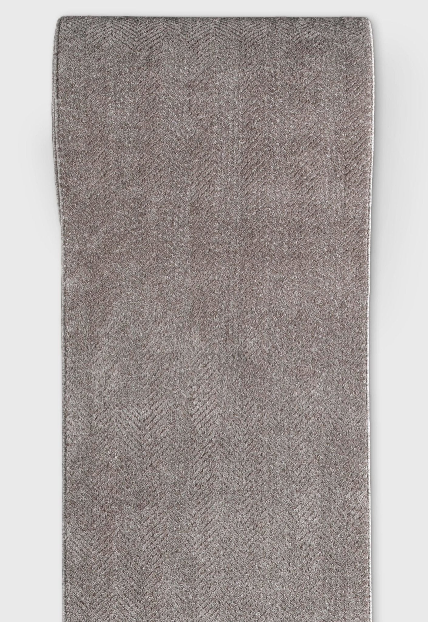 Custom Size Runner Pompeii Modern Taupe Choose Your Width x Choose Your Length Hallway & Stair Runner Rug Well Woven