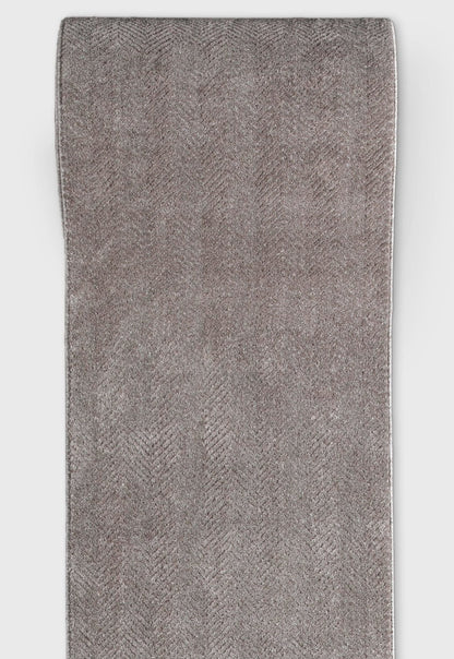 Custom Size Runner Pompeii Modern Taupe Choose Your Width x Choose Your Length Hallway & Stair Runner Rug Well Woven