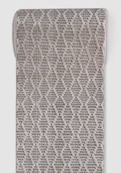 Custom Size Runner Babylon Moroccan Trellis Taupe Choose Your Width x Choose Your Length Hallway & Stair Runner Rug Well Woven