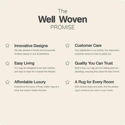 Cloud Medallion Heriz Soft Ivory Rug Well Woven