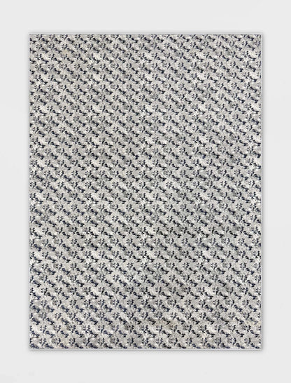 Abstract Soft Textured Design Golden Aegean Made-to-Measure Custom Rug - Well Woven - Overhead 