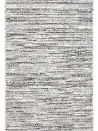 Ethereal Whisper Custom Size Runner - Grey Abstract Choose Your Runner Length - Perfect For Hallway, Stairs & Kitchen - Well Woven - Overhead