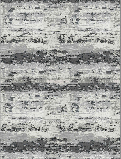 Well Woven | A siloed product image of the Abstract Textured Design Smoky Currents Made-to-Measure Custom Rug